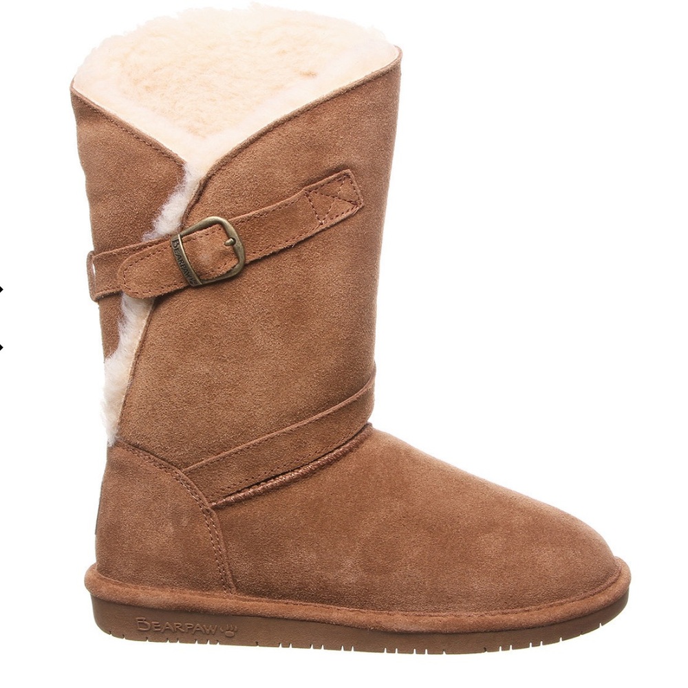 Bearpaw Tatum solid Hickory boots